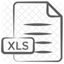 Xls Datei Dateierweiterung Dateiformat Symbol