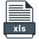 Xls File Formats Icon