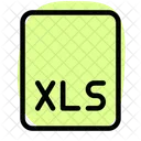 Xls File File Format Icon