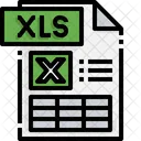 Xls File Xls File Format Icon