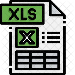 Xls File  Icon