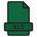 Xls Document Extension Icon