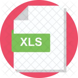 XLS file  Icon