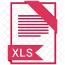 Xls Format Document Icon