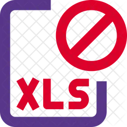Xls File Banned  Icon