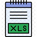 Xls File Format File Business Icon