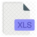 Xls File Extension File Format Icon