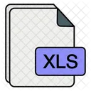Xls File Extension File Format Icon