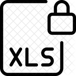 Xls 파일 잠금  아이콘