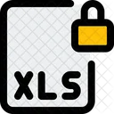 Xls File Lock Xls Lock File Lock Icon