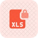 Xls File Lock Xls Lock File Lock Icon