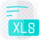 Xls Xlsx Microsoft Excel Spreadsheet Flat Style Icon Icon