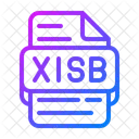 XLSB Excel Binartabelle Datenbankdateityp Symbol