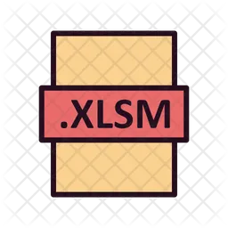 Xlsm File  Icon