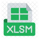 Xlsm Extension Document Icon