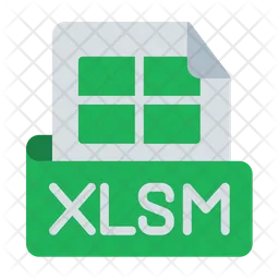 Xlsm File  Icon