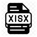 Xlsx Microsoft Excel Tabelle Datenbankdatei Symbol