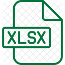 Xlsx file  アイコン