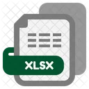 Xlsx File Xlsx Excel Icon