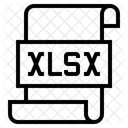 Xlsx File Icon