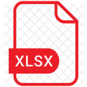 Xlsx File Format Icon