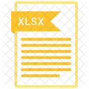 Xlsx File Format Icon