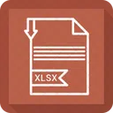 Xlsx File Format Icon
