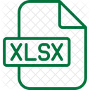 Xlsx file  Icon