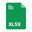 File Format Xlsx Icon