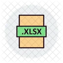 File Type Xlsx File Format Icon