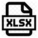 Xlsx Microsoft Excel Icon
