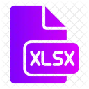 Xlsx Microsoft Excel File Xlsx File Icon