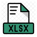 Xlsx microsoft excel  Ícone