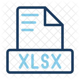 Xlsx microsoft excel  Icon