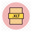File Type Xlt File Format Icon