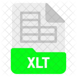 Xlt file  Icon