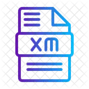 Xm Datei Dokument Symbol