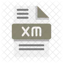 Xm File Document Icon