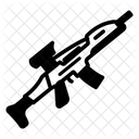 Assault Machine Gun Xm 8 C Automatic Gun Icon