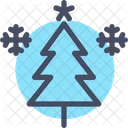 Xmas Tree Star Icon