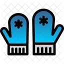 Christmas Gloves Mittens Icon