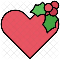 Xmas Heart  Icon