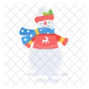 Xmas Snowman  Symbol