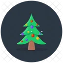 Xmas Tree Christmas Tree Decorated Tree Icon