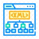 Xml Sitemap Seo Icono