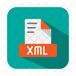 Xml Extensible Markup Language  Icon