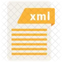 Xml File Formats Icon
