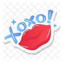 Xoxo Lippen  Symbol