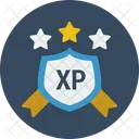 Insignia De Estrella Xp Nivel Xp Juego Icono