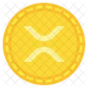 Xrp Coin Blockchain Crypto Digital Money Cryptocurrency Icon